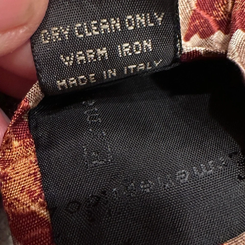 Vintage Ermenegildo Zegna 100% Silk Neck‎ Tie VGUC